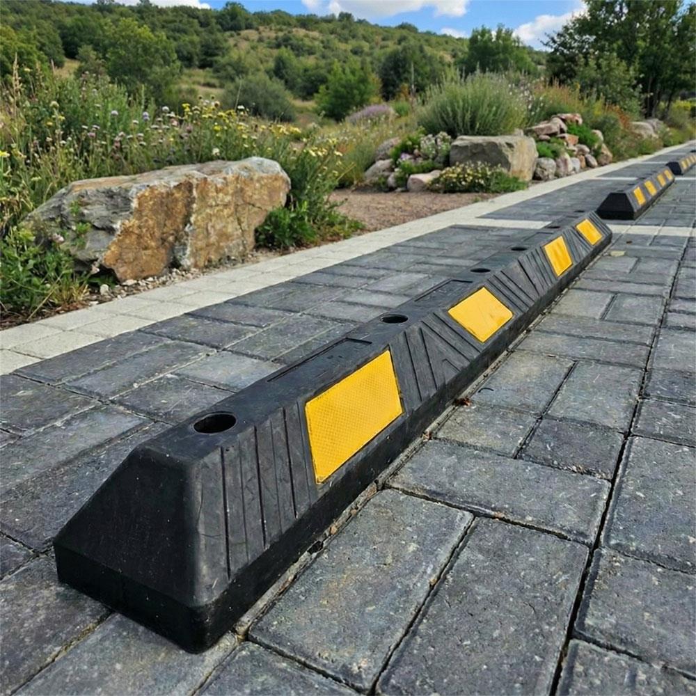 183 cm Compound Otopark Stoperi | İki Parçalı Araç Durdurucu