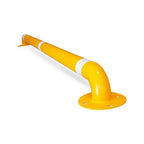 180 cm Sarı Otopark Demiri | 76 mm Kalın Metal Stoper