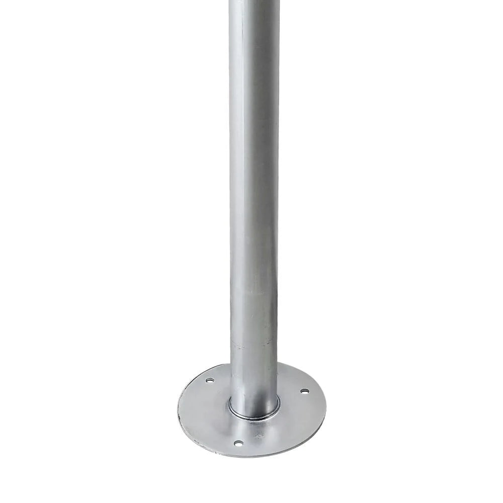 2,5 Metre Flanşlı Galvaniz Direk | Ø 60 mm Yuvarlak Profil