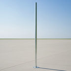 2 Metre Flanşlı Galvaniz Direk | Ø 60 mm Yuvarlak Profil