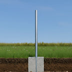 2,5 Metre Flanşsız Galvaniz Direk | Ø 60 mm Yere Gömme Boru