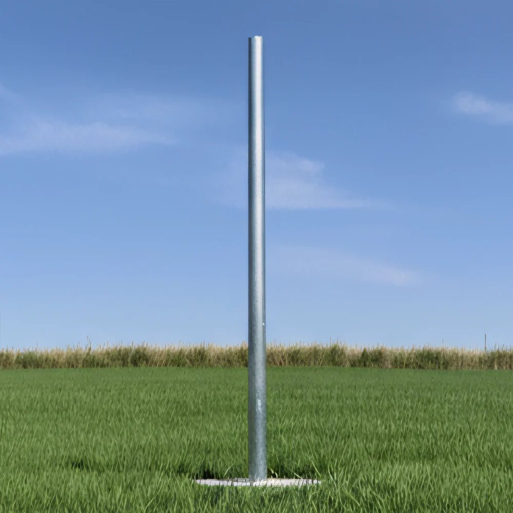 2,5 Metre Flanşsız Galvaniz Direk | Ø 60 mm Yere Gömme Boru