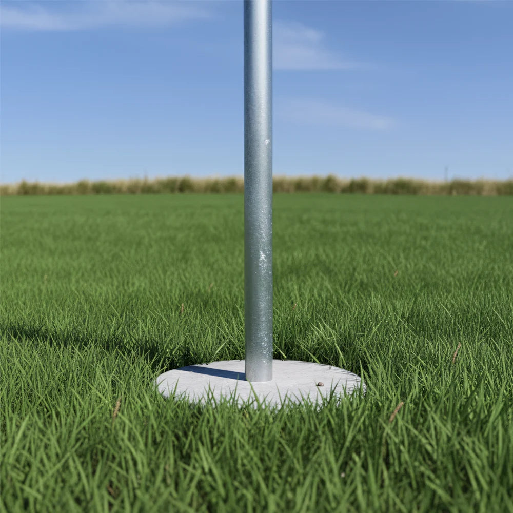 2,5 Metre Flanşsız Galvaniz Direk | Ø 60 mm Yere Gömme Boru