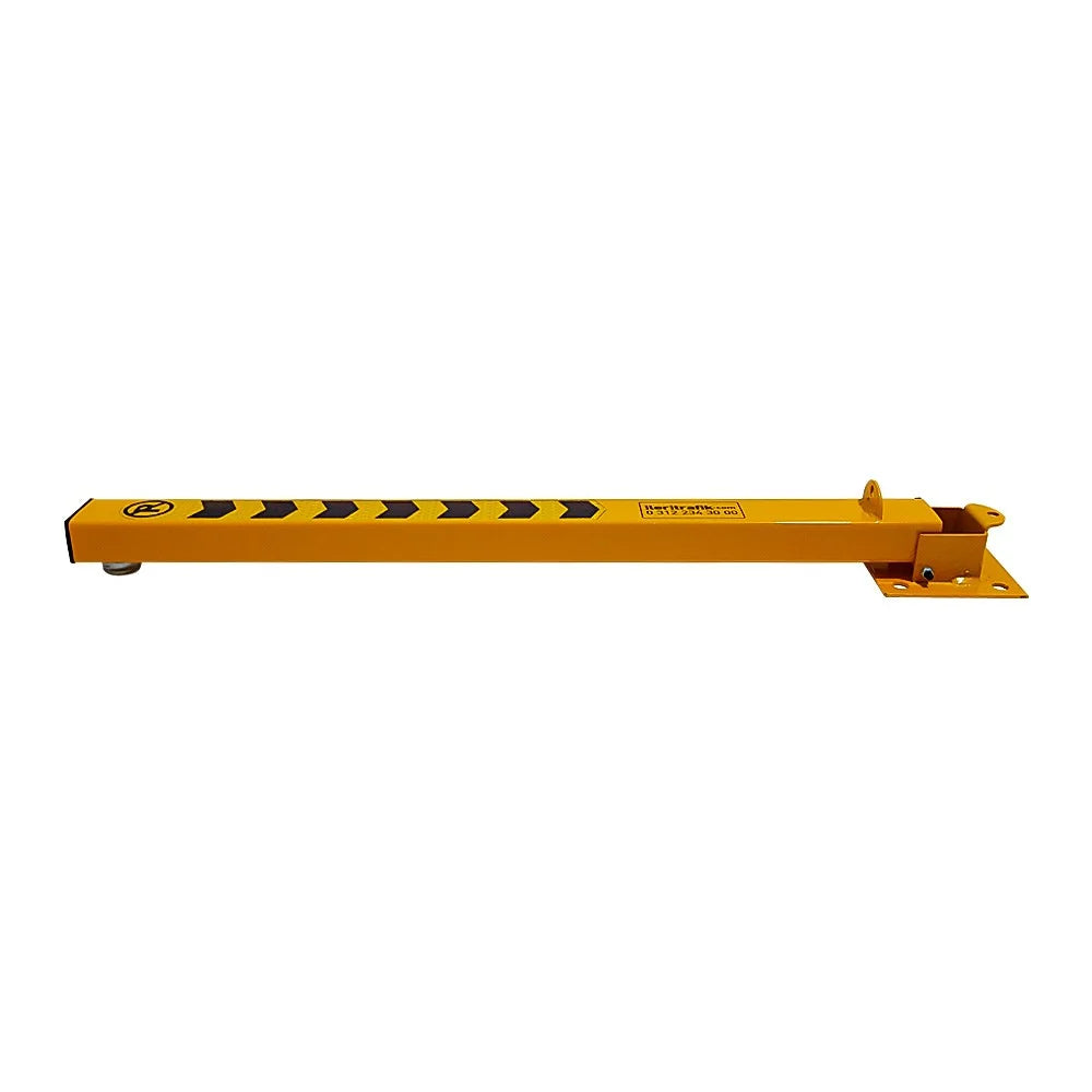 Kilitli Yatar Otopark Bariyeri 75 cm – Katlanır Park Direği
