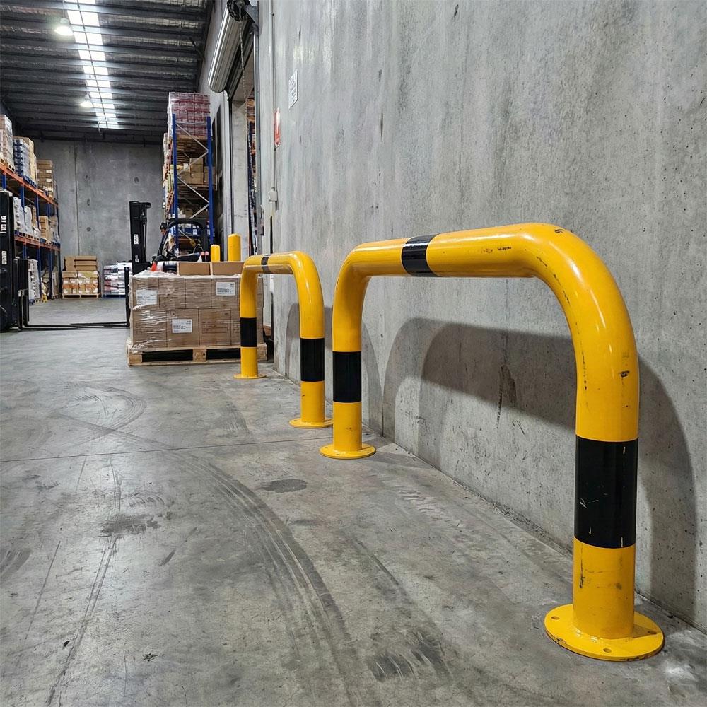 100x45 cm Duvar Koruma Demiri | Yüksek Araç Stoperi