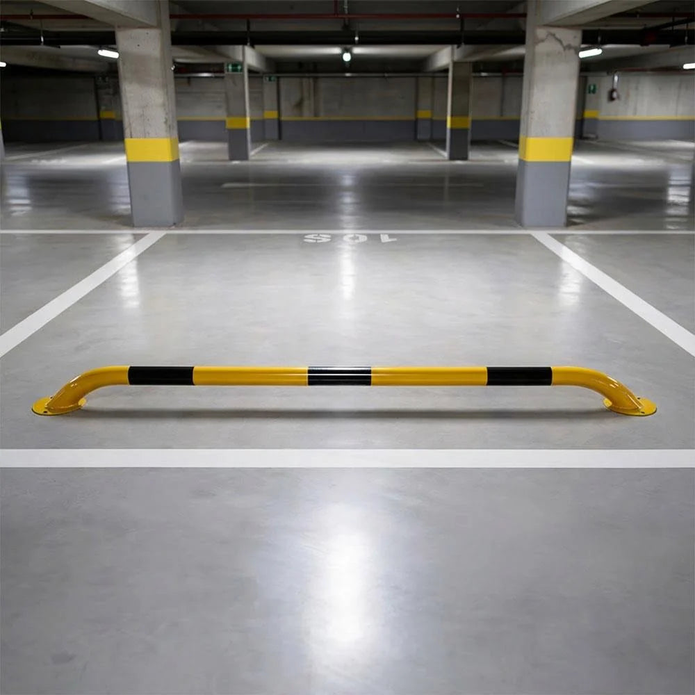 200 cm Sarı Metal Otopark Araç Stoperi | Park Demiri