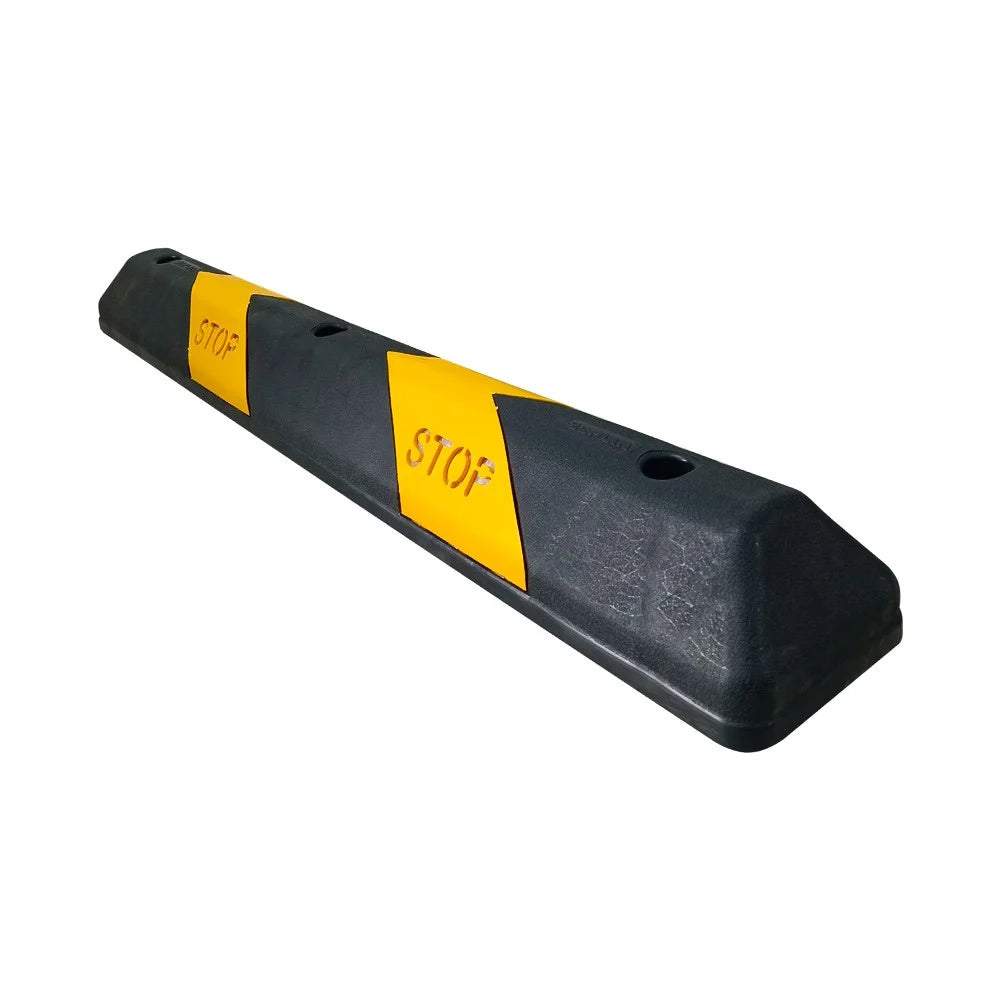 110 cm Plastik Araç Stoperi | Siyah-Sarı Park Ayırıcı