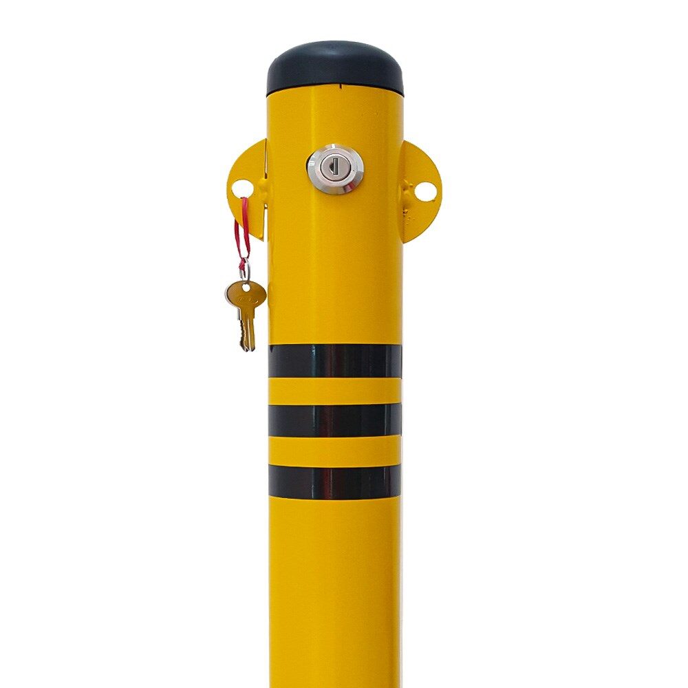 Kilitli Otopark Direği Çıkan Ankrajlı, Park Bariyeri