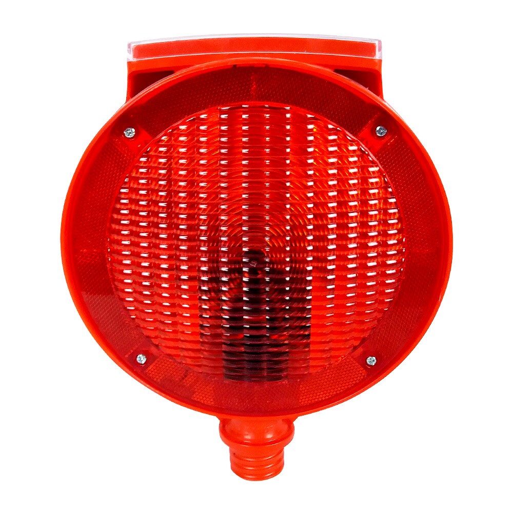 Solar Kırmızı Yuvarlak Flaşörlü Siyah Delinatör Seti - Görsel 3