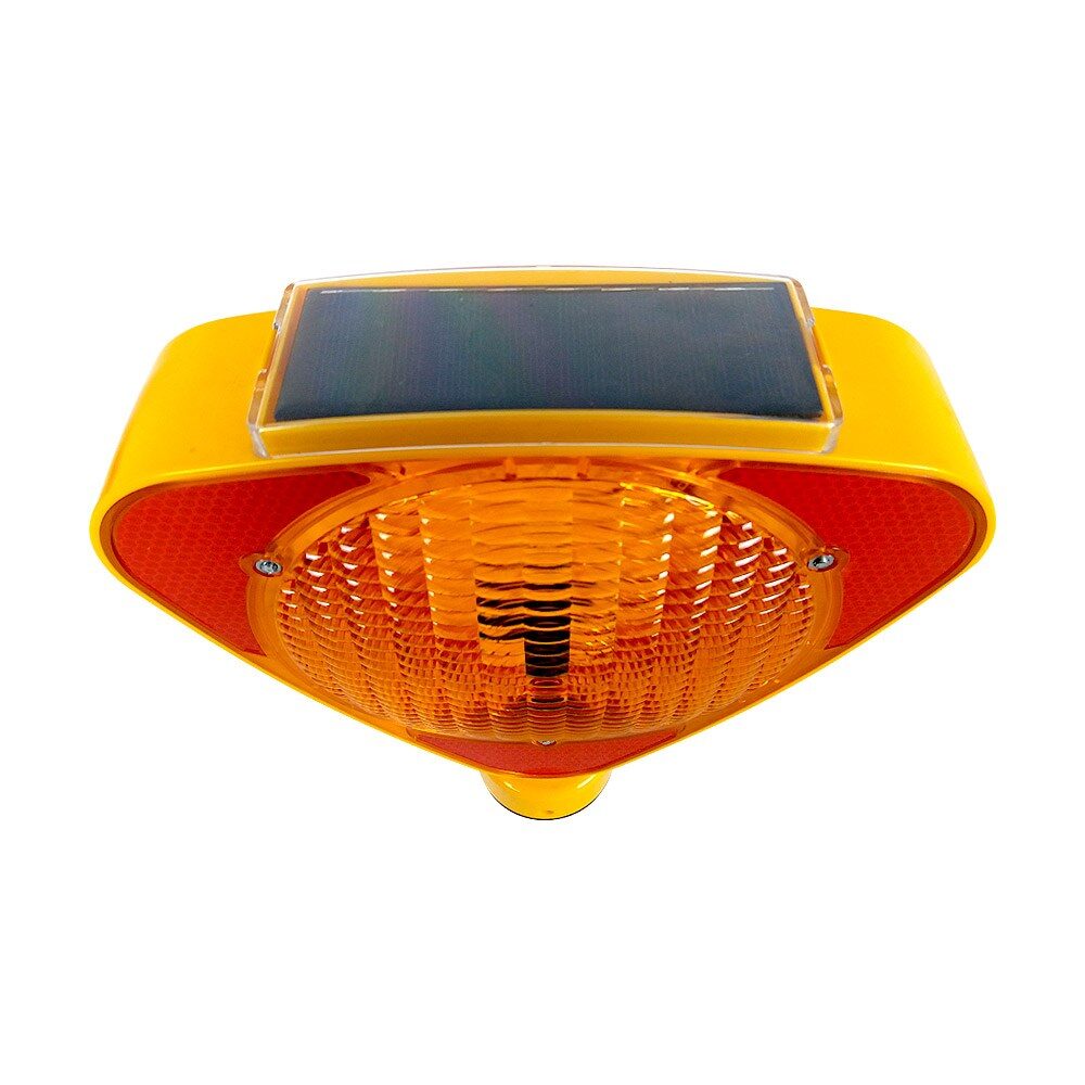 Solar Sarı Üçgen Flaşörlü Ultra Kedi Gözlü Trafik Koni Seti-12351 TK A SET11