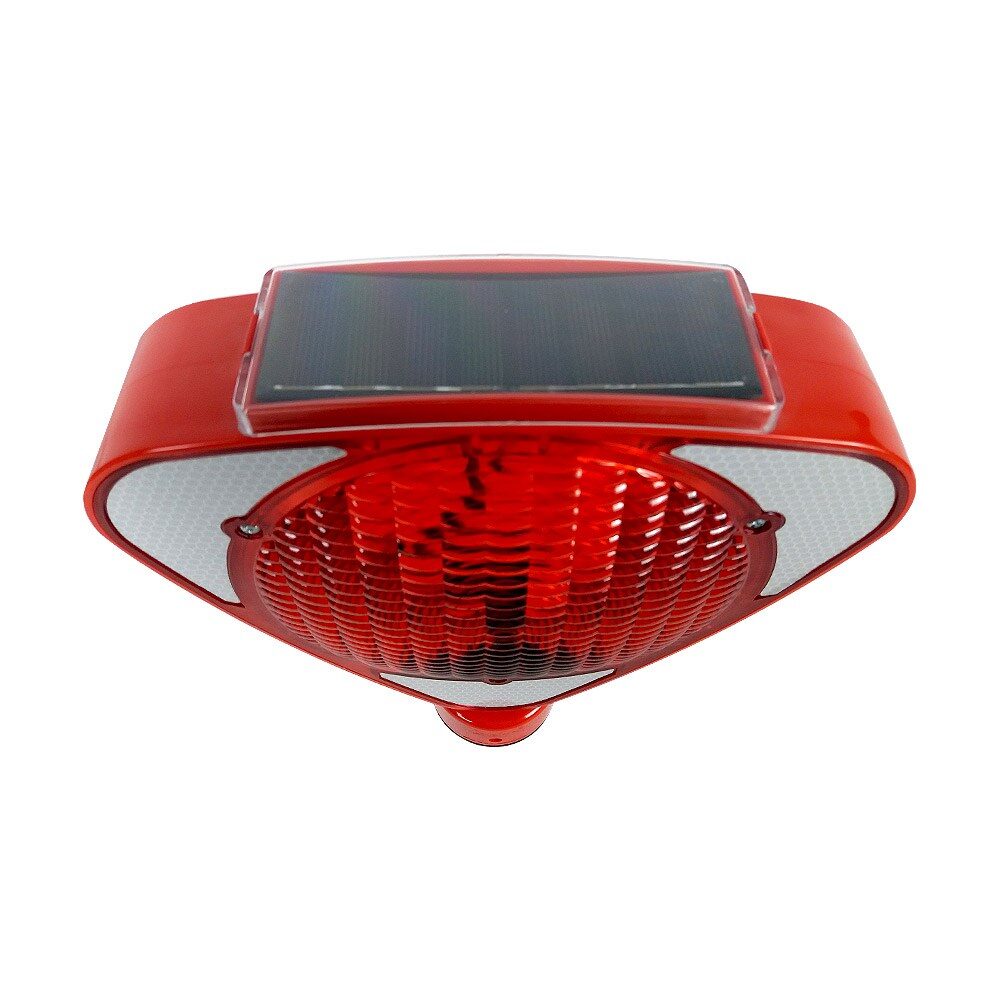 Solar Üçgen Flaşörlü Delinatör Seti Turuncu - Görsel 3