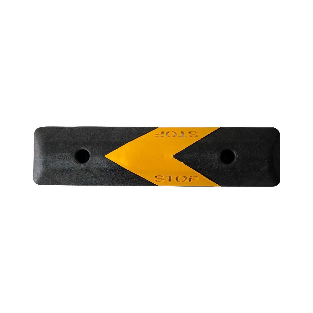 Plastik Oto Park Araç Stoperi 60 cm Siyah-Sarı - Görsel 3